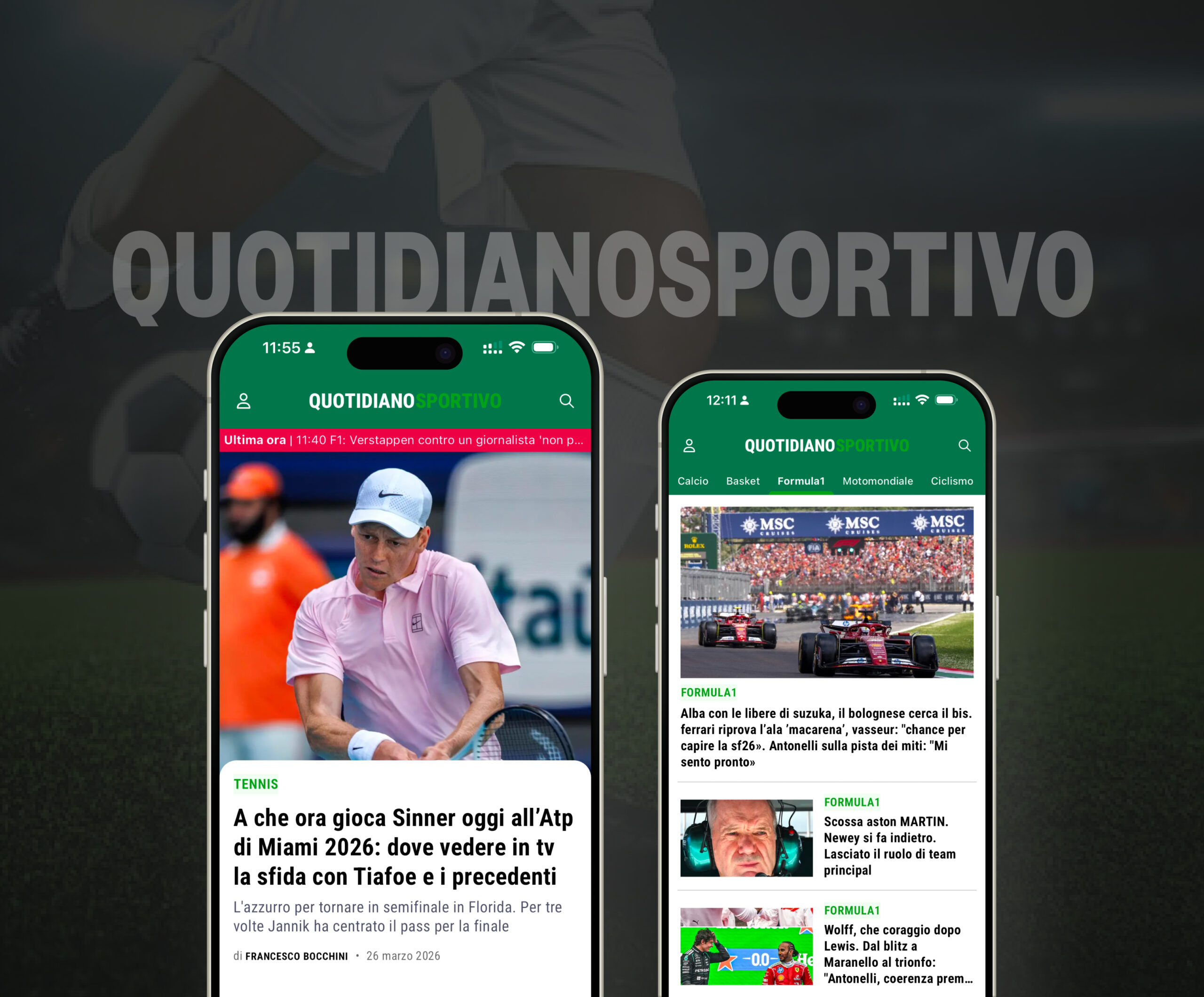 App Quotidiano Sportivo