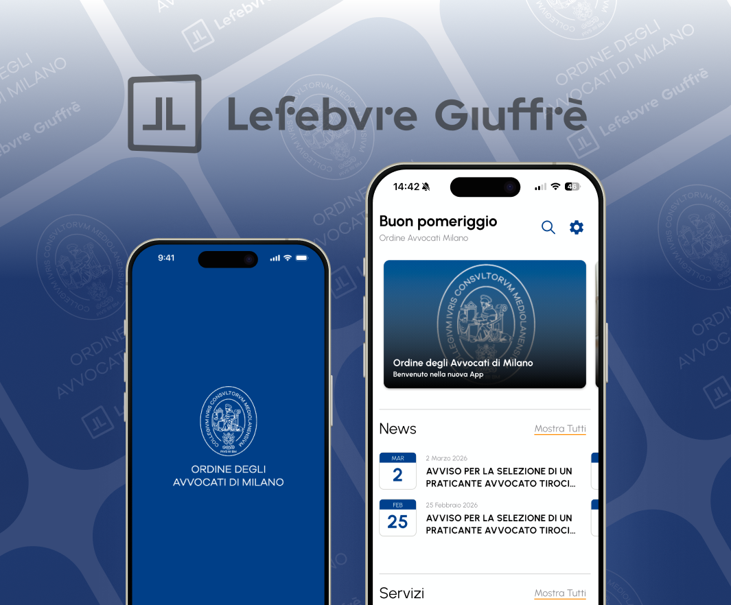 App Ordini Professionali – Lefebvre Giuffrè